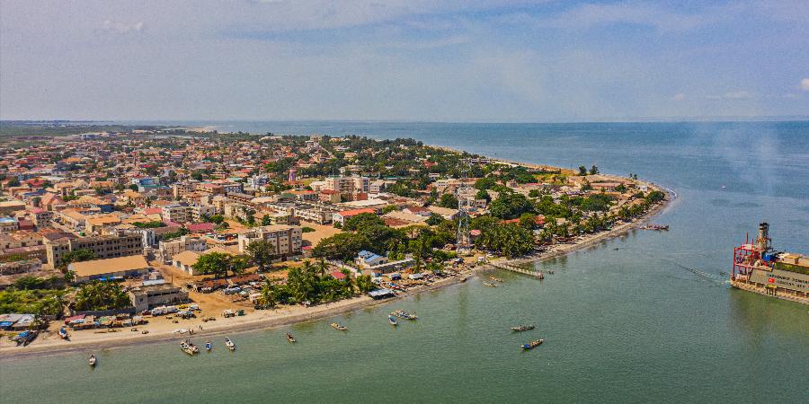 Porto di Banjul, Gambia 